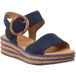 Gabor Keilsandalette in blau in Größe: 36.5 für Damen