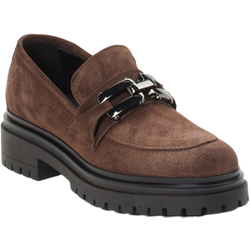 Andrea Puccini Slipper in braun in Größe: 36 für Damen
