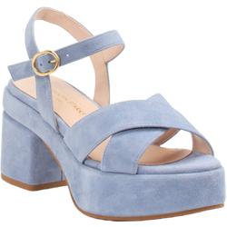 Konstantin Starke Plateau-Sandalette in blau in Größe: 37 für Damen