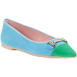 Pretty Ballerinas Slipper in blau in Größe: 37.5 für Damen