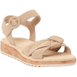 Paul Green Keilsandalette in beige in Größe: 37 für Damen