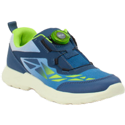 Superfit Sneaker Kinder in blau/grün in Größe: 34 Weite: M