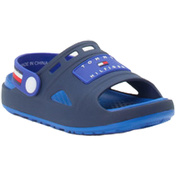 Tommy Hilfiger Badepantolette Kinder in blau in Größe: 32