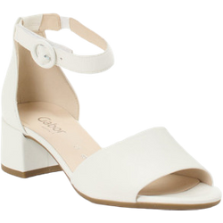 Gabor Comfort Sandalette in weiß in Größe: 41 für Damen Weite: G