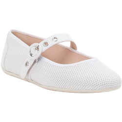 Candice Cooper Spangenpumps in weiß in Größe: 37 für Damen