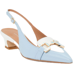 Andrea Puccini Slingpumps in blau in Größe: 36 für Damen