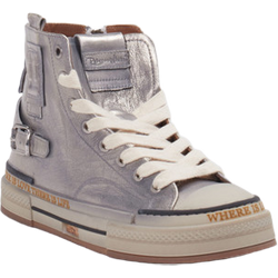 Rebecca White Sneaker High in grau in Größe: 37 für Damen