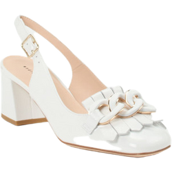 Andrea Puccini Slingpumps in weiß in Größe: 36.5 für Damen