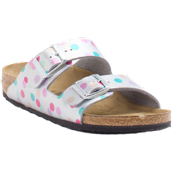Birkenstock Pantolette Arizona Kinder in grau in Größe: 34 Weite: S