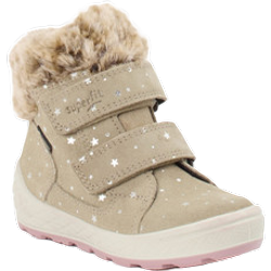 Superfit Lauflern-Klettboot gefüttert Kinder in beige in Größe: 25 Weite: M