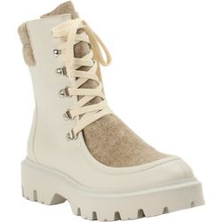Konstantin Starke Schnürstiefelette in beige/grau in Größe: 37.5 für Damen