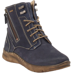 Josef Seibel Schnürstiefelette in blau in Größe: 37 für Damen