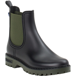 Verbenas Gummistiefel in schwarz/grün in Größe: 36 für Damen