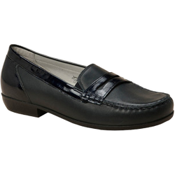 Waldläufer Slipper in blau in Größe: 37 für Damen Weite: H