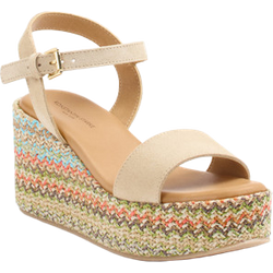 Konstantin Starke Keilsandalette in beige in Größe: 37 für Damen
