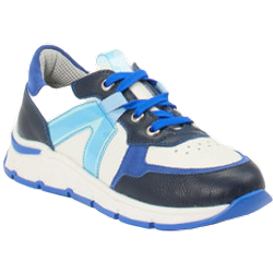Däumling Sneaker Kinder in blau/weiß in Größe: 34 Weite: M