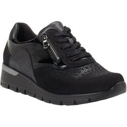 Waldläufer Sneaker in schwarz in Größe: 37.5 für Damen Weite: K
