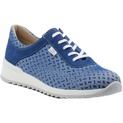 Finn Comfort Schnürschuh in blau in Größe: 41.5 für Damen