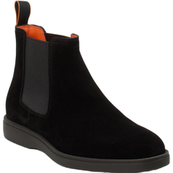 Santoni Chelsea Boots in schwarz in Größe: 41 für Herren