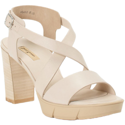 Paul Green Plateau-Sandalette in beige in Größe: 40 für Damen
