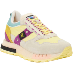 Blauer Sneaker in beige in Größe: 37 für Damen