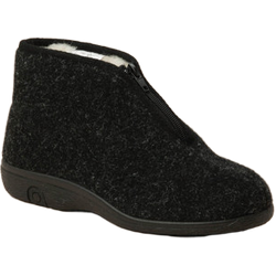 Varomed Hausschuh in grau in Größe: 37 für Damen Weite: G