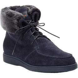 Santoni Boots in blau in Größe: 41.5 für Herren