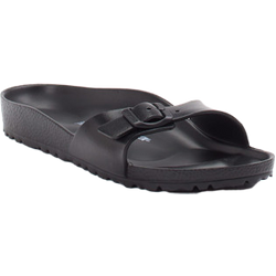 Birkenstock Badepantolette Madrid in schwarz in Größe: 37 für Damen Weite: S