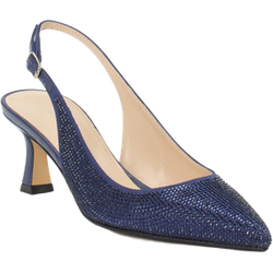 Andrea Puccini Slingpumps in blau in Größe: 38.5 für Damen