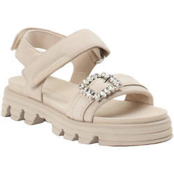Kennel & Schmenger Sandale in beige in Größe: 42 für Damen