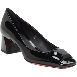 Santoni Pumps in schwarz in Größe: 37 für Damen