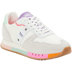 Blauer Sneaker in grau in Größe: 37 für Damen