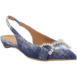 Konstantin Starke Slingpumps in blau in Größe: 36 für Damen