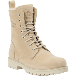 Panama Jack Schnürstiefelette in beige/grau in Größe: 37 für Damen
