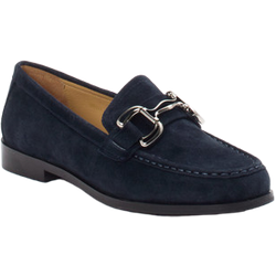 Andrea Puccini Slipper in blau in Größe: 36 für Damen