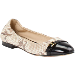 Tod's Ballerina in schwarz/grau in Größe: 36.5 für Damen