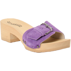 Softclox Pantolette in violett in Größe: 41 für Damen