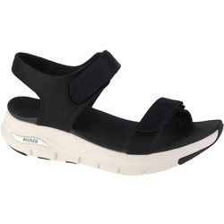 Turnschuhe Frau Skechers Arch Fit Touristy Schwarz