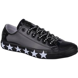 Turnschuhe Frau Converse Miley Cyrus Chuck Taylor All Star Schwarz