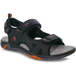 Wandersandalen für Männer - TOUQUES - Schwarz