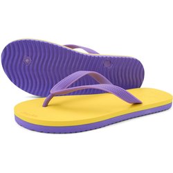 Unisex flip*flop originals*color block Zehentrenner Gelb / Violett