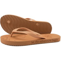 Unisex flip*flop originals*travel Zehentrenner Hellbraun