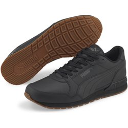 ST Runner v3 L Sneakers Erwachsene PUMA Black Gum Beige
