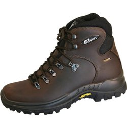 Schnürstiefel dunkelbraun Gr. 41