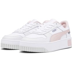 Carina Street Sneakers Mädchen PUMA White Rose Dust Feather Gray Pink