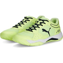 Solarsmash RCT Padelschuhe Herren PUMA Fast Yellow Navy White Blue