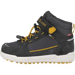 Kinder Schuhe GRYLLEFJORD Anthrazit/goldenes Gelb