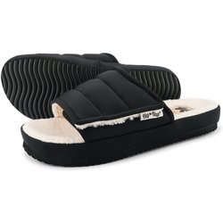 Damen flip*flop slide*velcro paddy Slides Schwarz