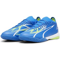 ULTRA MATCH IT Fußballschuhe Herren PUMA Ultra Blue White Pro Green