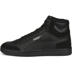 Stiefel Puma Shuffle Mid Fur, Schwarz, Herren
